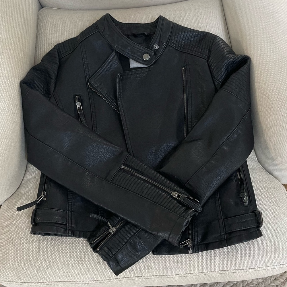 Motorcycle leather jacket
